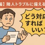クレームへの対応方法に悩む男性のイラスト。「どう対応すればいい？」という吹き出しつき。