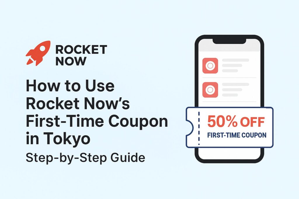 Rocket Now app interface on a smartphone